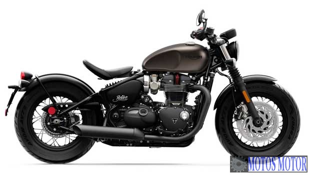 Foto de divulgação Tabela Fipe TRIUMPH Bonneville Bobber Black 1200cc 0 km Imagem de divulgação Tabela Fipe TRIUMPH Bonneville Bobber Black 1200cc 0 km
