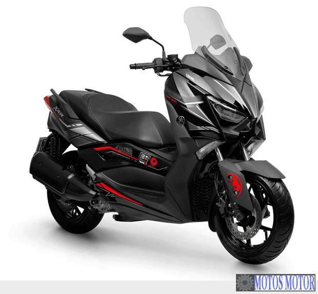 Imagem de divulgação Tabela Fipe YAMAHA XMAX 250 ABS Darth Vader 2022 preço
