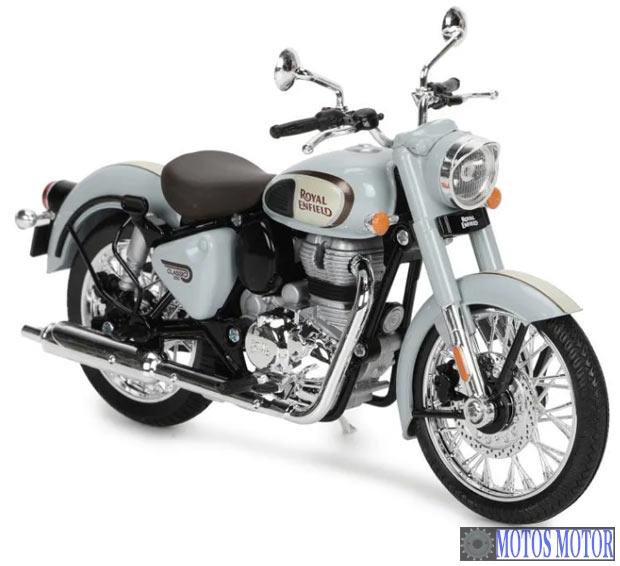 Foto de divulgação Tabela Fipe Royal Enfield Classic Halcyon 350cc ABS 2023 Imagem de divulgação Tabela Fipe Royal Enfield Classic Halcyon 350cc ABS 2023