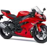 Ninja ZX-6R 2009 Vermelha