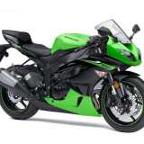 Ninja ZX-6R 2009 Verde
