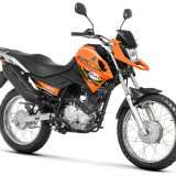 XTZ 150 Crosser 2014 Laranja Frente