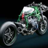 Kawasaki H2R Chassi traseira