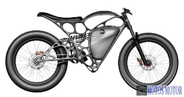 Ligh tRider - Moto elétrica 3D