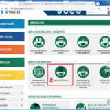 Portal Detran-ES imprimir CRLV
