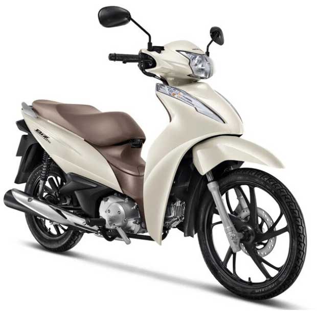 Exemplo de motocicleta Cub: Honda Biz 125