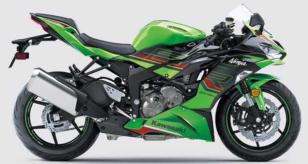 Exemplo de motocicleta da categoria Sport: Kawasaki Ninja ZX-6R