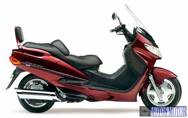 Imagem de divulgação Tabela fipe preço Suzuki Burgman 400 2001