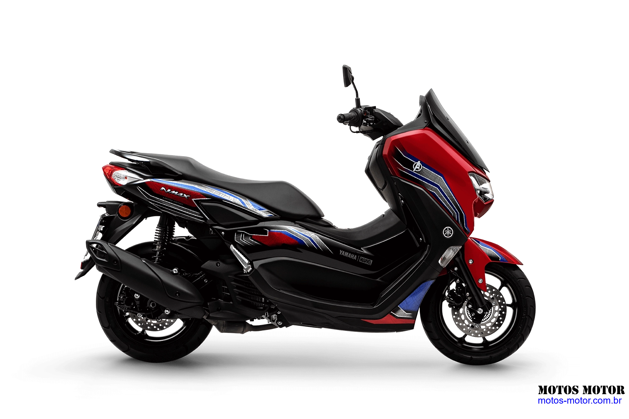 Foto de divulgação Fotos NMAX 160 HOMEM ARANHA 1 0